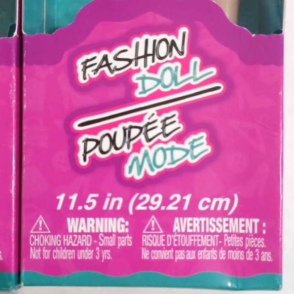 Fashion Doll/Poupee Mode Barbie Style Age 3+ (4pk) - Picture 8 of 8